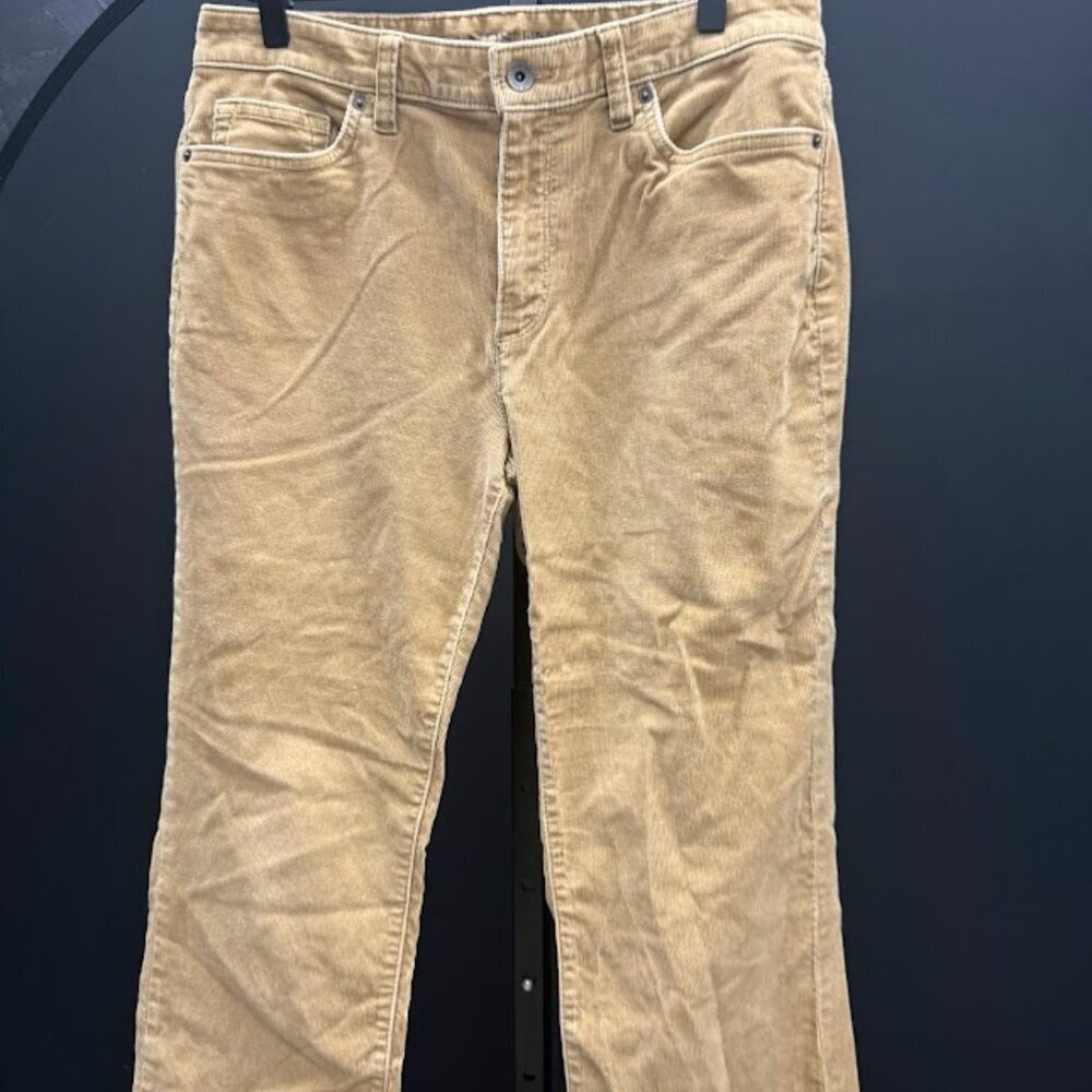Lands End Mid Rise Bootcut Corduroy Pants - Picture 2 of 6